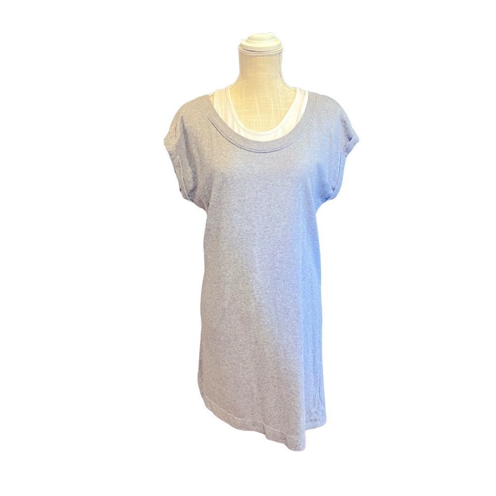 Fabletics athletic dress, short sleeve built-in tank M